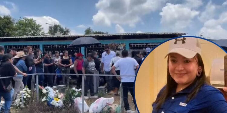 Dan último adiós a mujer asesinada por su expareja en Comayagua