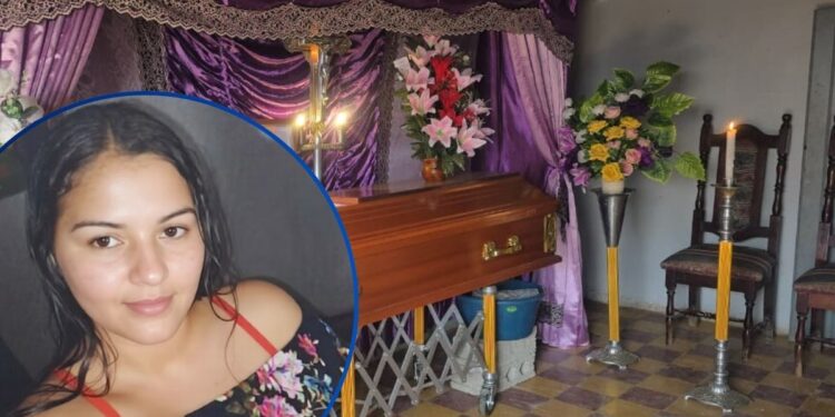 Dolor y consternación en velatorio de mujer atropellada por un menor en Olancho