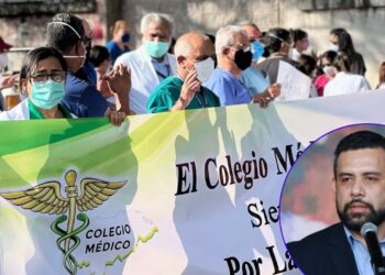 Eduardo Midence se va contra la JD del Colegio Médico de Honduras Tienen una posición antagónica contra el gobierno