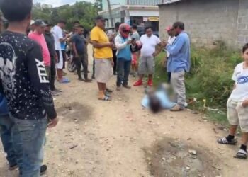 En lluvia de balas muere un hombre en Guaimaca, Francisco Morazán