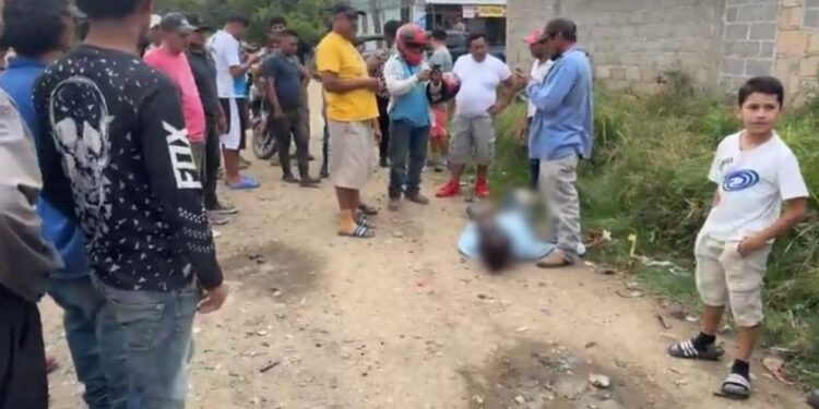 En lluvia de balas muere un hombre en Guaimaca, Francisco Morazán