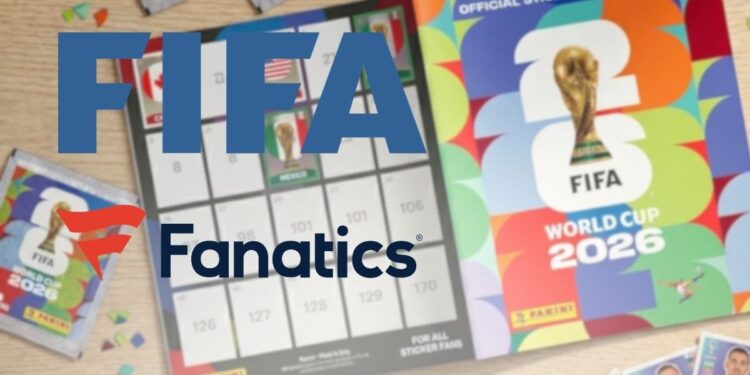 FIFA cambia Panini por Fanatics