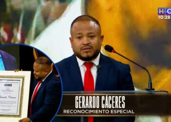 “Gracias a Don Eduardo y a mi casa HCH por este premio, lo recibo con humildad”: Gerardo Cáceres