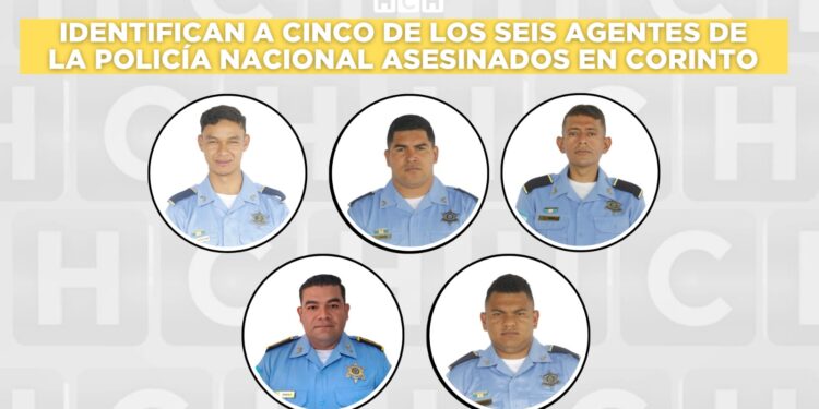 ¡Luto policial! Identifican a los policías caídos durante violento enfrentamiento en Corinto