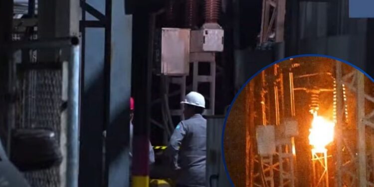Incendio en la subestación Santa Fe dejó “sin luz” a Comayagüela | Móvil Emergencia TGU