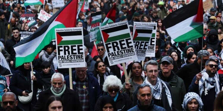 Londres protestas ultraderecha propalestina