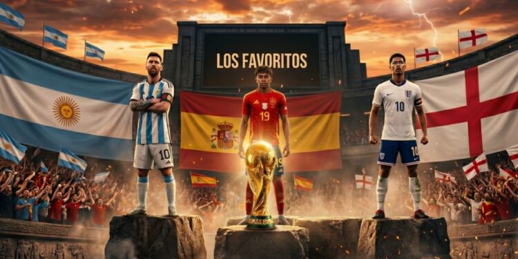 Selecciones favoritas para ganar el Mundial