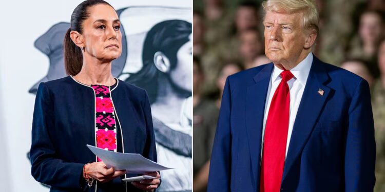 Sheinbaum sostiene “cordial y excelente” conversación con Trump en plena tensión entre México y EE.UU.