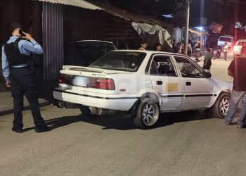 Tras persecución recuperan taxi robado en la Cuesta El Chile | Móvil Emergencia TGU