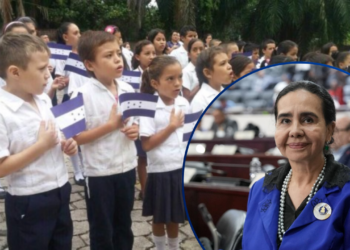 Diputada presenta moción ante el Congreso Nacional para que se entone el himno nacional en los centros educativos