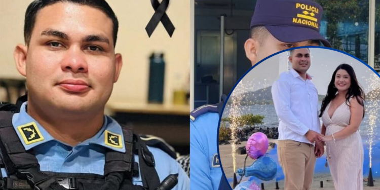 ¡Embarazada de tres meses! Policía asesinado deja viuda a su esposa en Catacamas