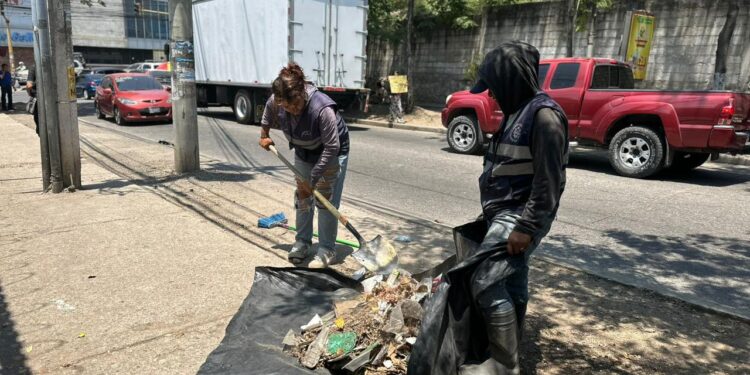 Alcaldía intensifica jornadas de limpieza y llama a la ciudadanía a colaborar para mantener limpia la capital