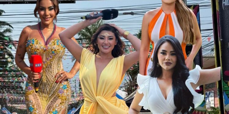 ¡Derroche de glamour! Así lucieron las presentadoras de HCH en el Carnaval Internacional de la Amistad en La Ceiba