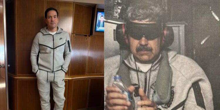 Marco Rubio niega que haya un mensaje detrás de su foto con la misma ropa de Maduro: “Él me copió”