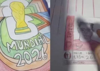 Matías, el niño peruano que creó su propio álbum del Mundial 2026 al no poder comprar el original y conmovió las redes