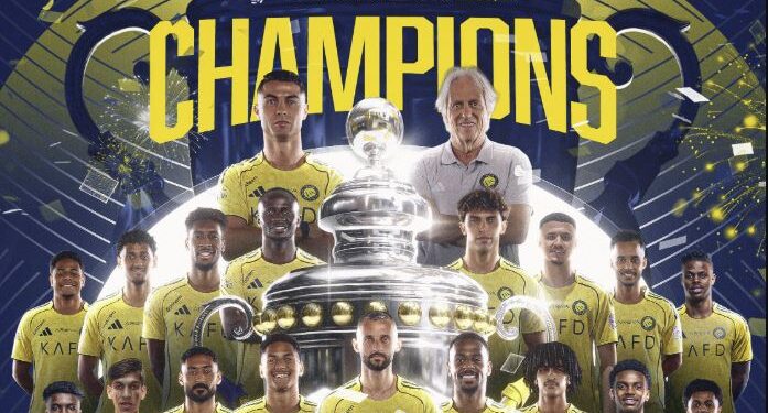 Cristiano Ronaldo se corona campeón con Al Nassr y llegará al 100 a la Copa del Mundo