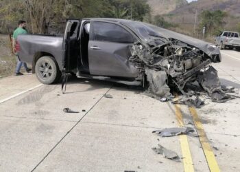 Violenta colisión se registra en el desvío de El Chichicaste, Danlí departamento de El Paraíso