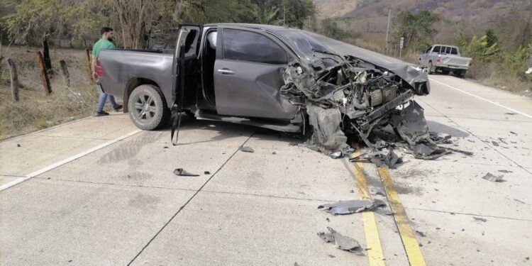 Violenta colisión se registra en el desvío de El Chichicaste, Danlí departamento de El Paraíso