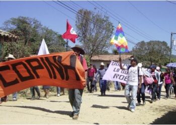 COPINH denuncia masacre y leyes contra comunidades y le hace seis exigencias al gobierno