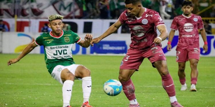 Motagua y Marathón empatan 1-1 en el primer partido de la Gran Final y el campeón se define este domingo