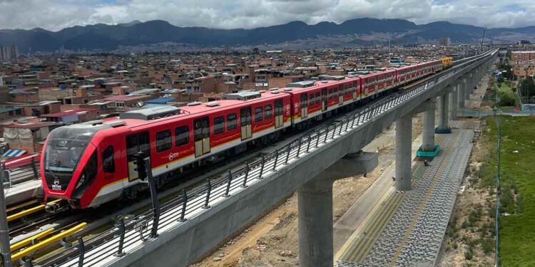 Metro de Bogotá realiza primer viaje de prueba con pasajeros entre estaciones 1 y 2