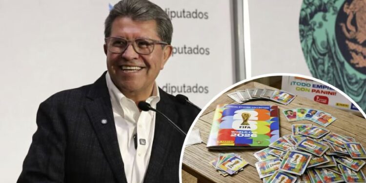 Cámara de Diputados del congreso mexicano organiza intercambio masivo de vistas del álbum del Mundial