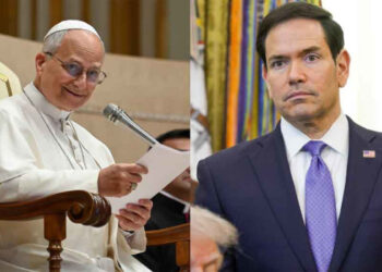 Marco Rubio dice que quiere hablar con León XIV sobre el envío de ayuda humanitaria a Cuba