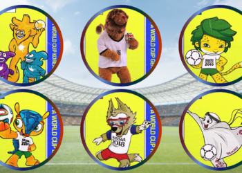 mascotas de los últimos mundiales