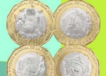 Ya circulan las monedas del Mundial 2026: así son las nuevas piezas de $20 que lanzó Banco