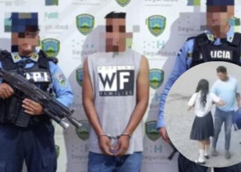 ¡Caíste papaíto! Policía captura al sujeto que asaltó a los dos niños que iban para la escuela en Nacaome