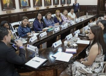 ONU Mujeres sostiene importante reunión con el presidente del Congreso Nacional, Tomás Zambrano
