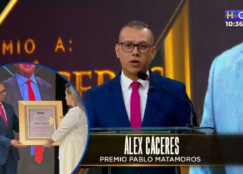 ¡Bien merecido! Alex Cáceres recibe Premio “Pablo Matamoros” 2026: “HCH es un orgullo para mí, porque me ha cambiado la vida”