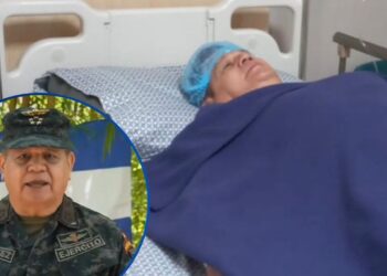 ¡Delicado y hospitalizado! Reaparece el general Romeo Vásquez tras permanecer en la clandestinidad