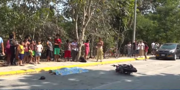 ¡Imprudencia fatal! Cipote de 14 años perece tras estrellar su moto con carro en SPS