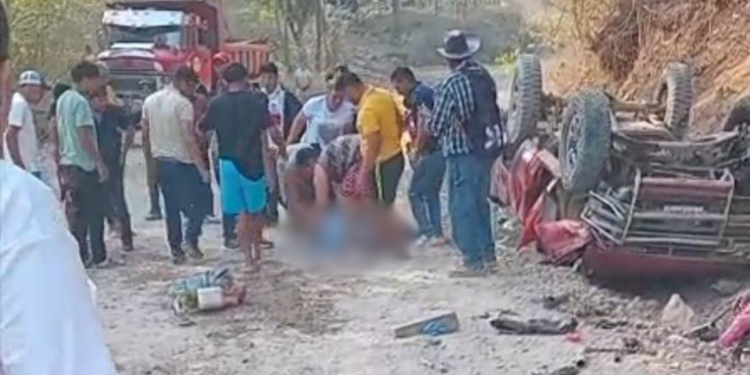 ¡Tragedia! Una menor fallecida y varios heridos tras volcamiento en Linaca