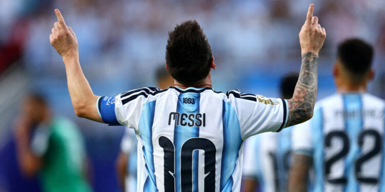 Messi se convirtió en el máximo goleador