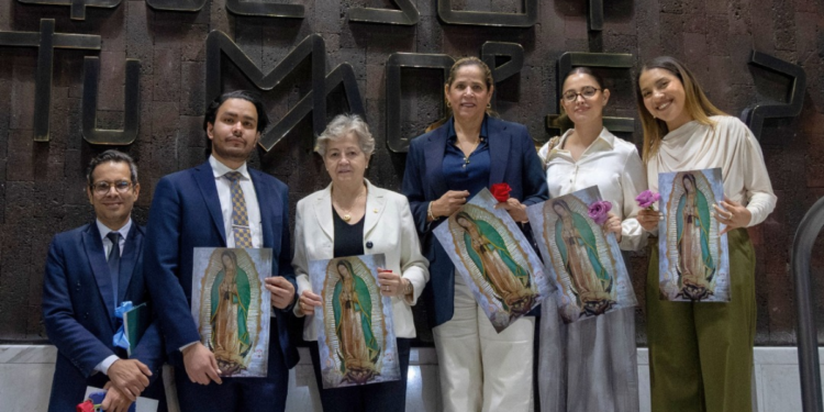 Embajadora de Honduras inicia su misión en México con una visita a la Basílica de Guadalupe