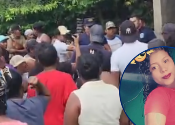 ¡Justicia por su propia cuenta! Hombre le arrebata la vida a su mujer y luego él termina en un hospital tras golpes de misquitos indignados