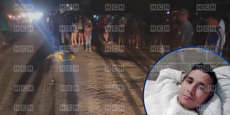 ¡Triste! Accidente de tránsito le arrebata la vida a un hombre de 38 años en carretera de El Progreso