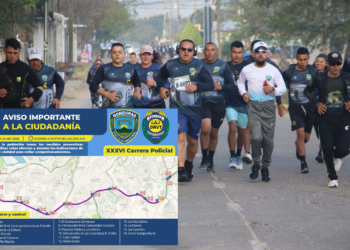 ¡Aquí el listado! Decenas de calles capitalinas estarán cerradas este sábado por carrera de la Policía Nacional