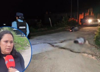 “Me deja con tres hijos y lo que quiero es pedir ayuda porque no tengo ni casa”, esposa de uno de los asesinados en Copán