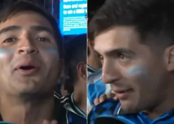 Dos hermanos vendieron el auto de su mamá para ir al Mundial: “mamá te amamos, perdón”