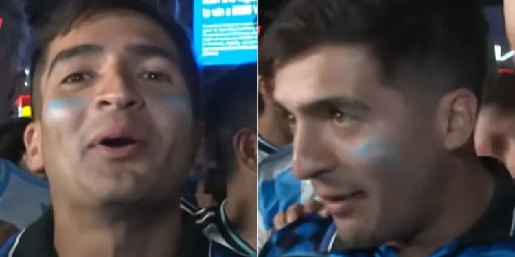 Dos hermanos vendieron el auto de su mamá para ir al Mundial: “mamá te amamos, perdón”