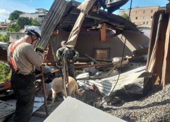¡Los caninos también salvaron vidas! Perros rescatistas agilizaron el rescate en tragedia de Villa Nueva