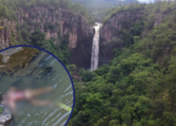 Encuentran cuerpo de un hombre en avanzado estado de descomposición en una cascada de Zambrano