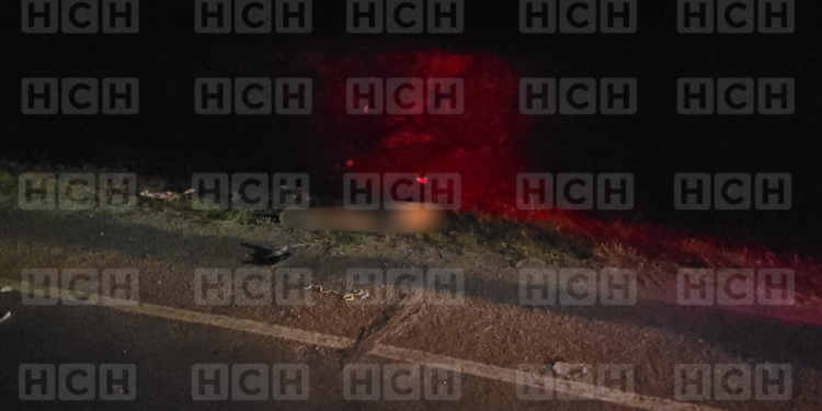 Hombre pierde la vida tras ser arrollado brutalmente por un motociclista en Olanchito, Yoro
