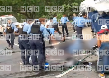 ¡TERRIBLE TRAGEDIA! Trasciende que son al menos siete policías los muertos en accidente vial en Comayagua