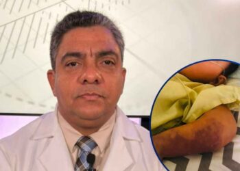 Director del HE niega negligencia en caso de bebé que está a punto de perder un brazo: “Es un efecto secundario”