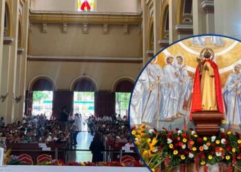 En la Catedral de SPS celebran eucaristía en honor a San Pedro Apóstol
