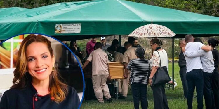 Entre lágrimas y dolor dan el último adiós a la chef Sandra Díaz del Valle
